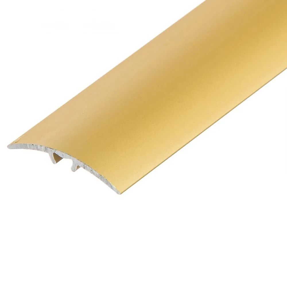 Cezar Barre de seuil en aluminium Doré 37 X 1860 mm- Barre De Seuil|Barre De Seuil