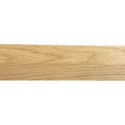 Woodbord Barre de Seuil en Bois Chêne Massif Brut - 20x50x1200mm - Rattrapage de Niveau - à la Suisse- Barre De Seuil|Barre De Seuil