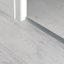 GoodHome Barre De Seuil|Barre De Seuil<Barre de seuil extra-plate en aluminium décor métal mat 35 x 930 mm