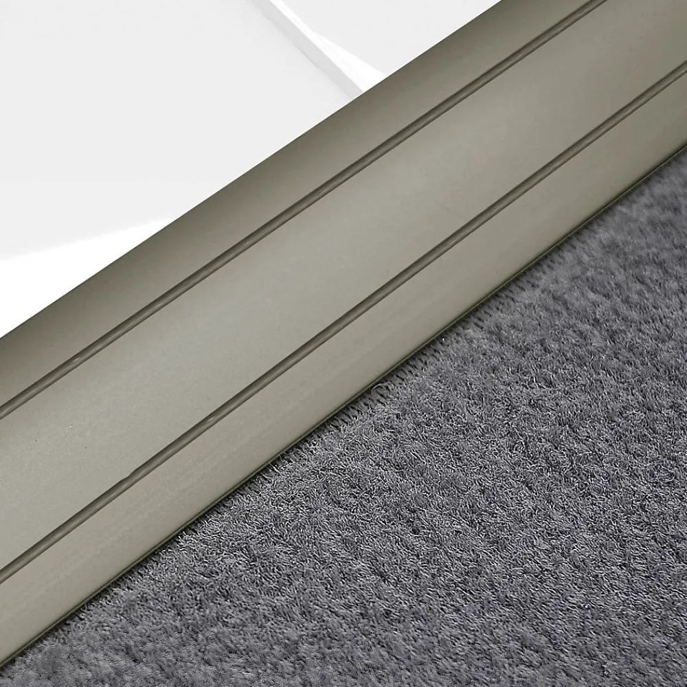 Floordirekt Barre de seuil Firm K132 Forme C 36 mm Longueur 90 cm Pré-percé Champagne -- Barre De Seuil|Barre De Seuil