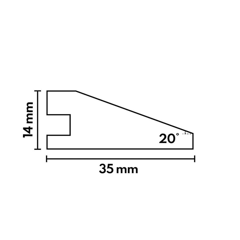 Deschaumes Barre de seuil rattrapage de niveau Chêne l. 35mm Long. 2m Ep. 14mm Brut- Barre De Seuil|Barre De Seuil
