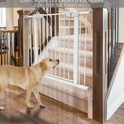 Vounot Barrière De Sécurité<Barriere de Securite porte et escalier 100-108cm blanc pour animaux