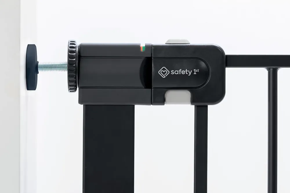 Safety 1st Barrière De Sécurité<Barrière de sécurité en métal noir Easy Close