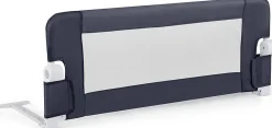 Giantex Barrière de Sécurité Enfant Lit, Barrière de Lit Enfant Bébé Pliable avec Mousse Souple, Gris, 105 x 40 x 42 CM- Barrière De Sécurité