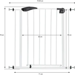 ECD Germany Barrière De Sécurité<Barrière de sécurité enfants garde-corps protection fermeture d'escalier 75-85cm