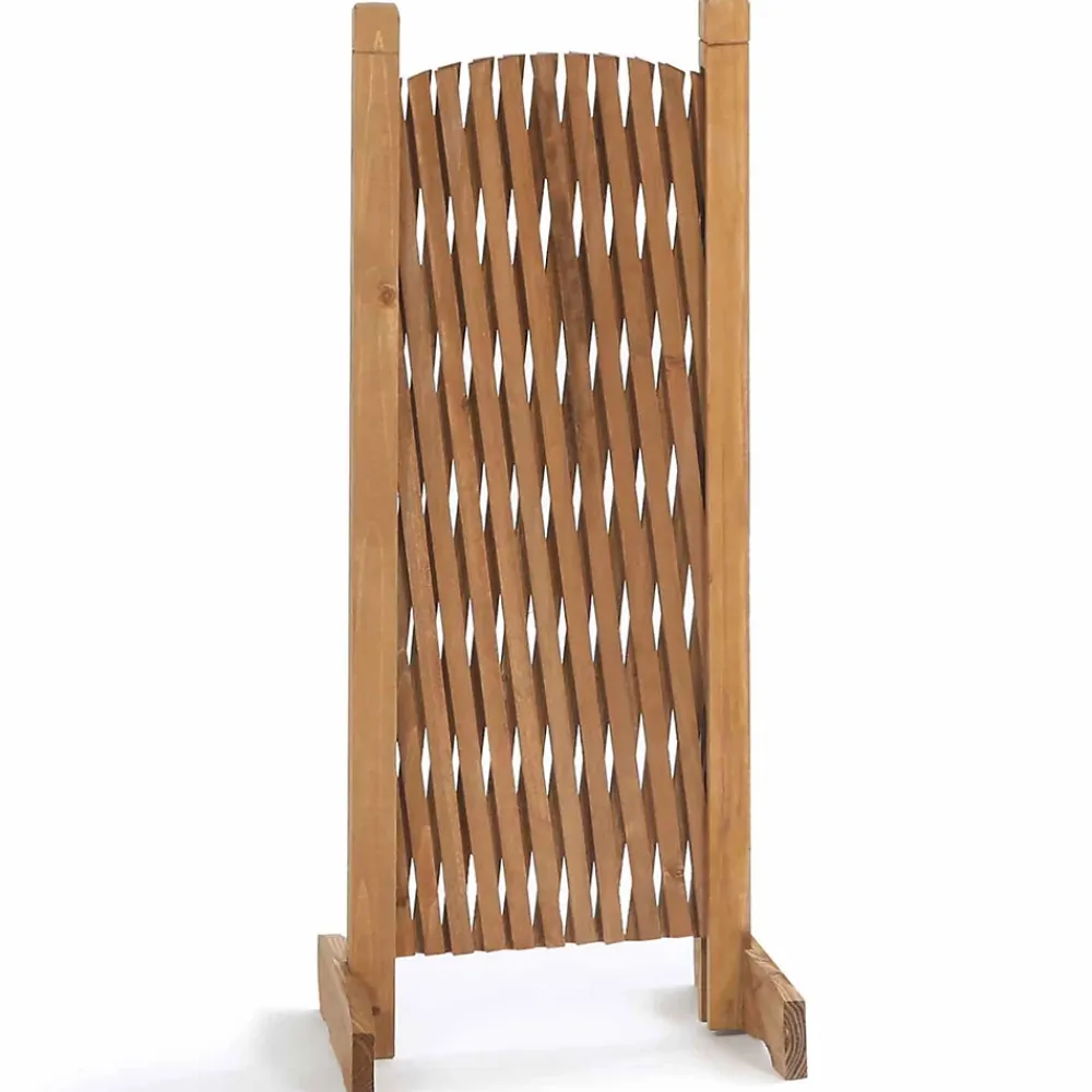 IDMarket Barrière De Sécurité<Barrière extensible bois treillis 30 à 150 cm