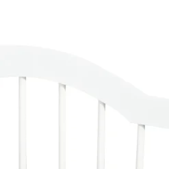 PawHut Barrière modulable pliable barrière de sécurité 154,5L x 61H cm MDF blanc- Barrière De Sécurité