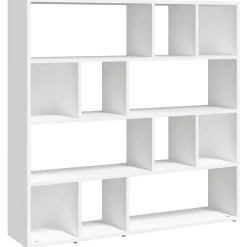 Vidaxl Bibliothèque/Cloison de séparation Blanc 105x24x102 cm- Cloison Amovible