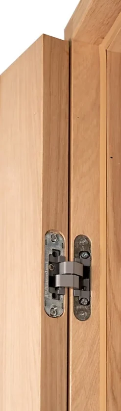 Lynporte Bloc porte 1 Vitrage CASSIOPEIA bois chêne européen 2040 x 830 Gauche- Bloc Porte