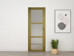 Gd Menuiseries Bloc Porte<Bloc Porte Ayous Vitrage Transparent H204 X L73 Côte Tableau P.gauche