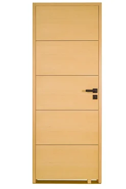 Lynporte Bloc porte bois isoplane ANTLIA3 830 gauche plaqué frêne blanc européen- Bloc Porte