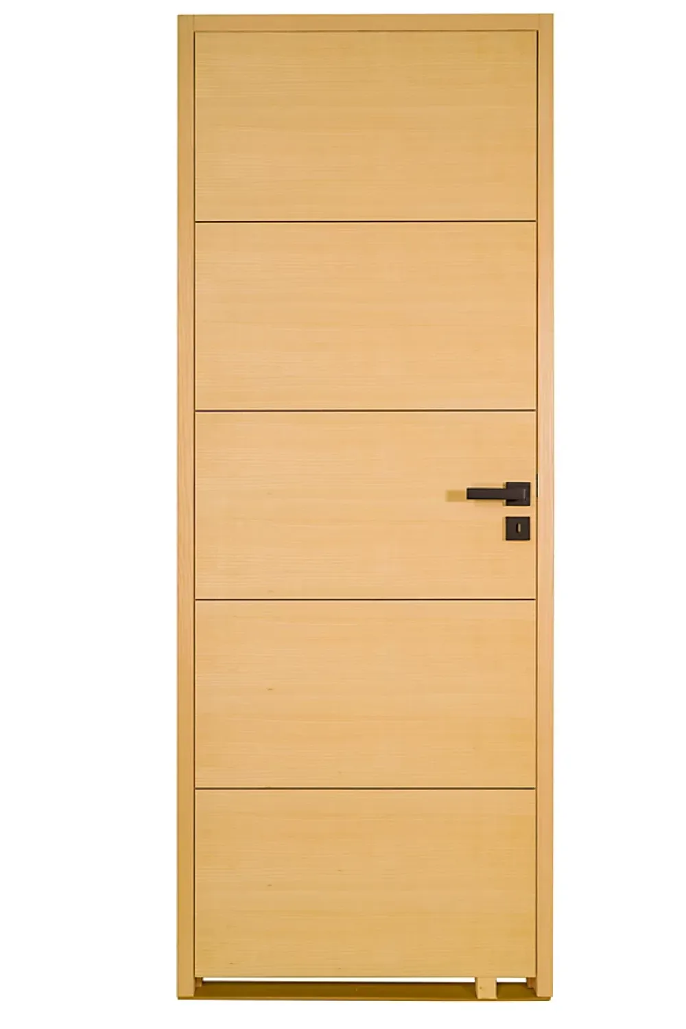 Lynporte Bloc porte bois isoplane ANTLIA3 830 gauche plaqué frêne blanc européen- Bloc Porte