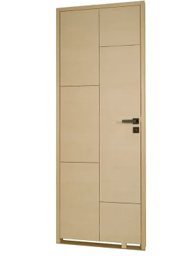 Lynporte Bloc Porte<Bloc porte bois isoplane ANTLIA1 830 droit plaqué frêne blanc européen