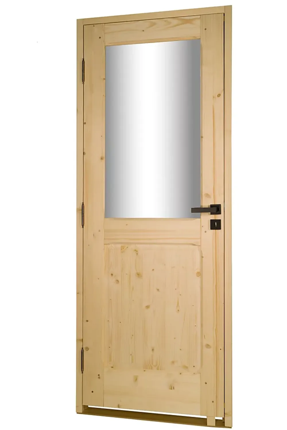 Lynporte Bloc Porte bois épicéa HORIZON 1 vitrage 830 gauche- Bloc Porte
