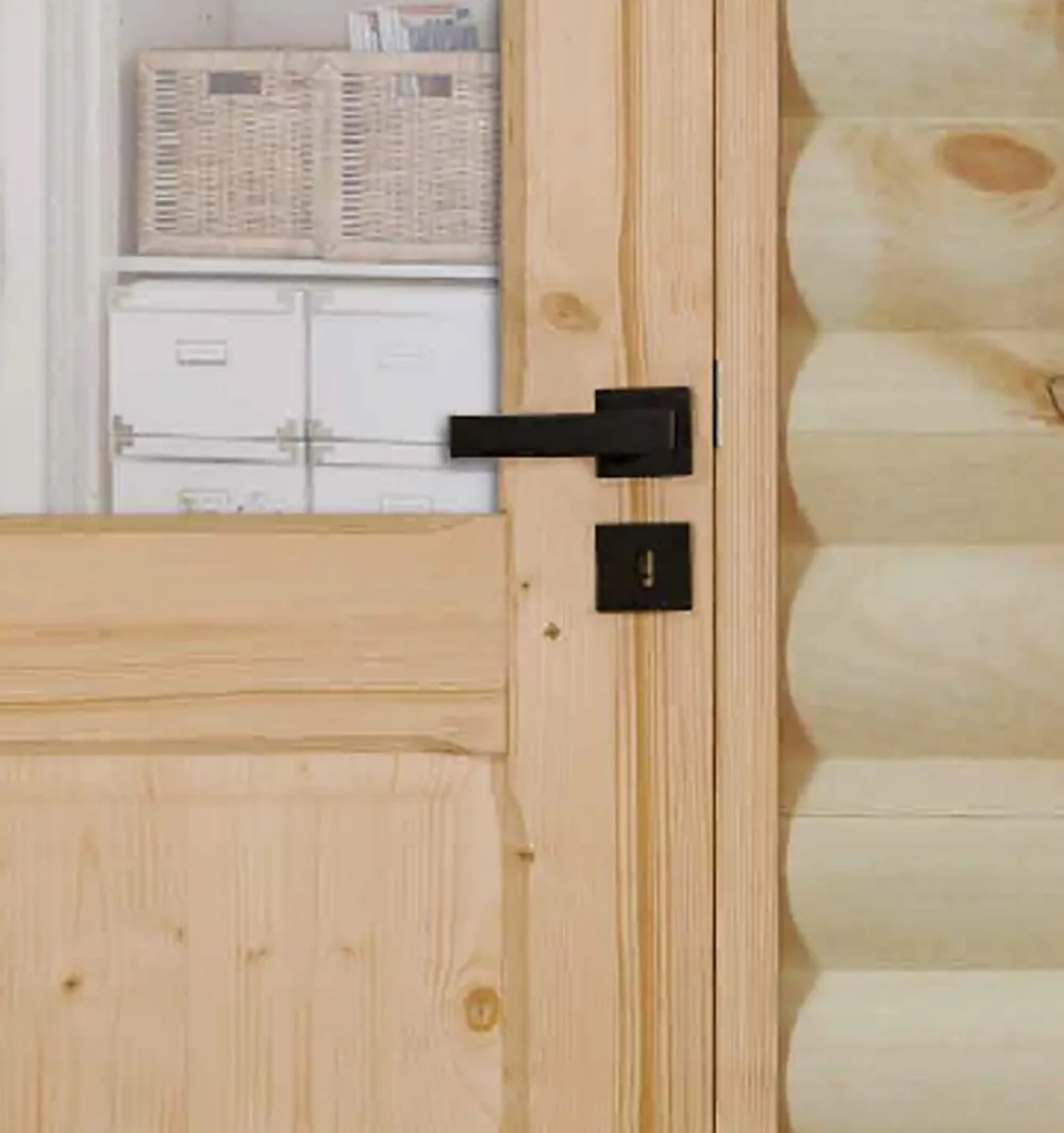 Lynporte Bloc porte bois épicéa ANDROMEDA 1 vitrage 730 gauche- Bloc Porte