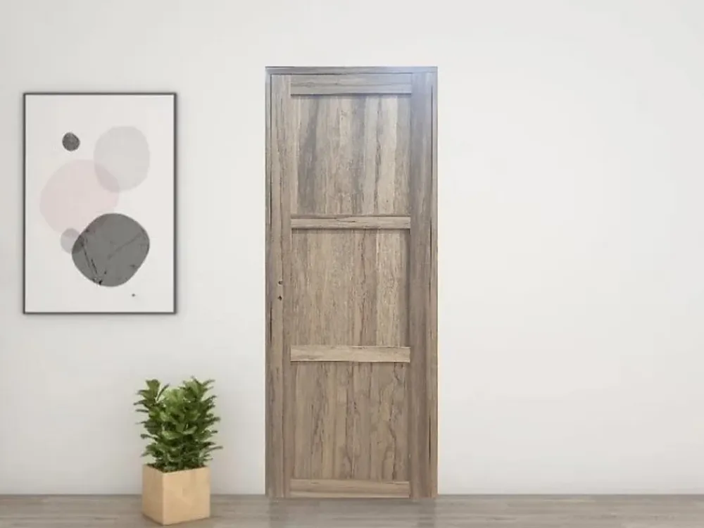 Gd Menuiseries Bloc Porte<Bloc Porte Frake 3 Panneaux H204 X L73 Côte Tableau P.droite