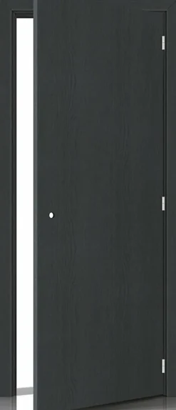 Gd Menuiseries Bloc Porte Grey Oak H204 X L83 Côte Tableau P.gauche- Bloc Porte