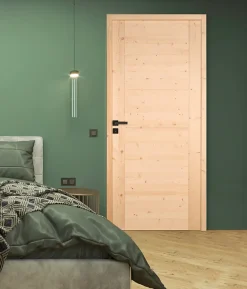 Lynporte Bloc Porte<Bloc porte HORIZON bois épicéa 2040 x 730 Gauche