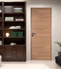 Lynporte Bloc Porte<Bloc porte isoplane INDUS bois noyer 2040 x 930 droite