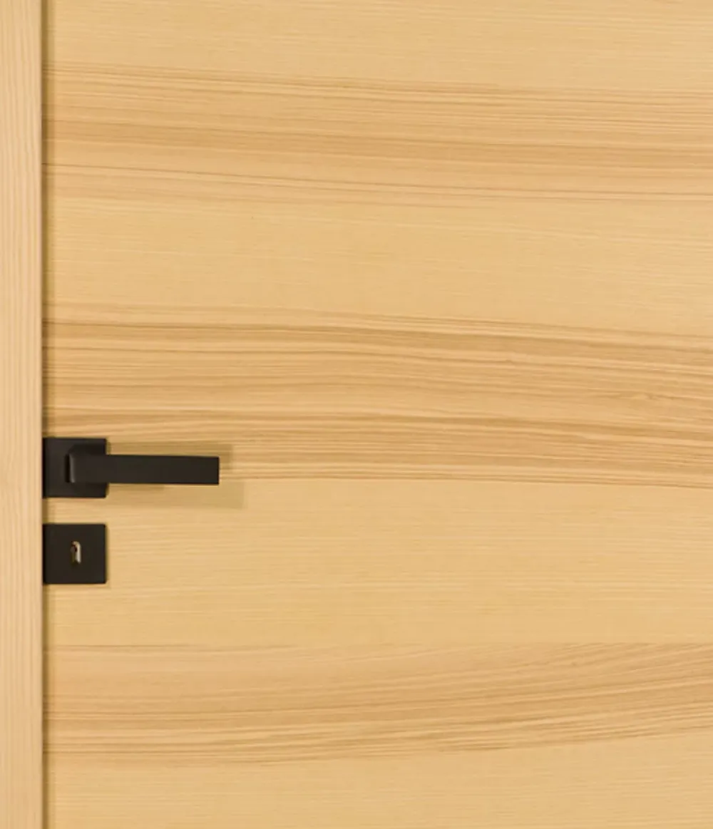 Lynporte Bloc Porte isoplane LYNX 930 gauche en placage bois frêne gris européen- Bloc Porte