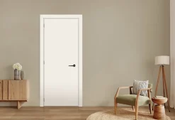 Gd Menuiseries Bloc Porte Lacdor Blanc Ral9010 H204 X L73 Côte Tableau P.droite- Bloc Porte