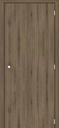 Gd Menuiseries Bloc Porte<Bloc Porte Light Walnut H204 X L73 Côte Tableau P.gauche