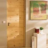 Lynporte Bloc Porte NOE bois chêne européen 2040 mm x 730 mm gauche en huisserie de 92- Bloc Porte