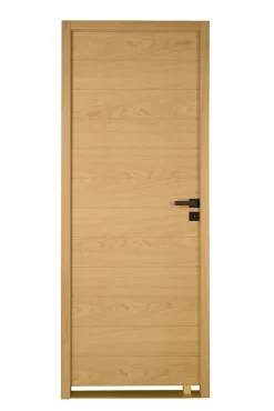 Lynporte Bloc Porte NOE bois chêne européen 2040 mm x 730 mm gauche en huisserie de 92- Bloc Porte