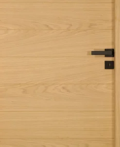 Lynporte Bloc Porte NOE bois chêne européen 2040 mm x 730 mm gauche en huisserie de 92- Bloc Porte