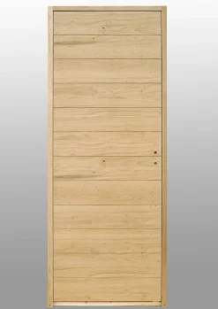 Lynporte Bloc Porte NOE bois chêne européen 2040 mm x 930 mm gauche en huisserie de 92- Bloc Porte