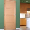 Lynporte Bloc porte NOVA2 4 Panneaux bois hêtre 2040 x 730 Gauche- Bloc Porte