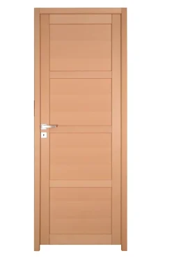 Lynporte Bloc porte NOVA2 4 Panneaux bois hêtre 2040 x 730 Gauche- Bloc Porte