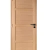 Lynporte Bloc porte PARIS 4 Panneaux bois chene 2040x830 Gauche- Bloc Porte