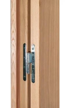 Lynporte Bloc porte PARIS 4 Panneaux bois chene 2040x830 Gauche- Bloc Porte