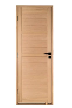 Lynporte Bloc porte PARIS 4 Panneaux bois chene 2040x730 Gauche- Bloc Porte