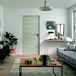 Optimum Bloc Porte<Bloc Porte Reversible Bilbao2 chêne gris clair H. 204 X 83 X 4 Cm
