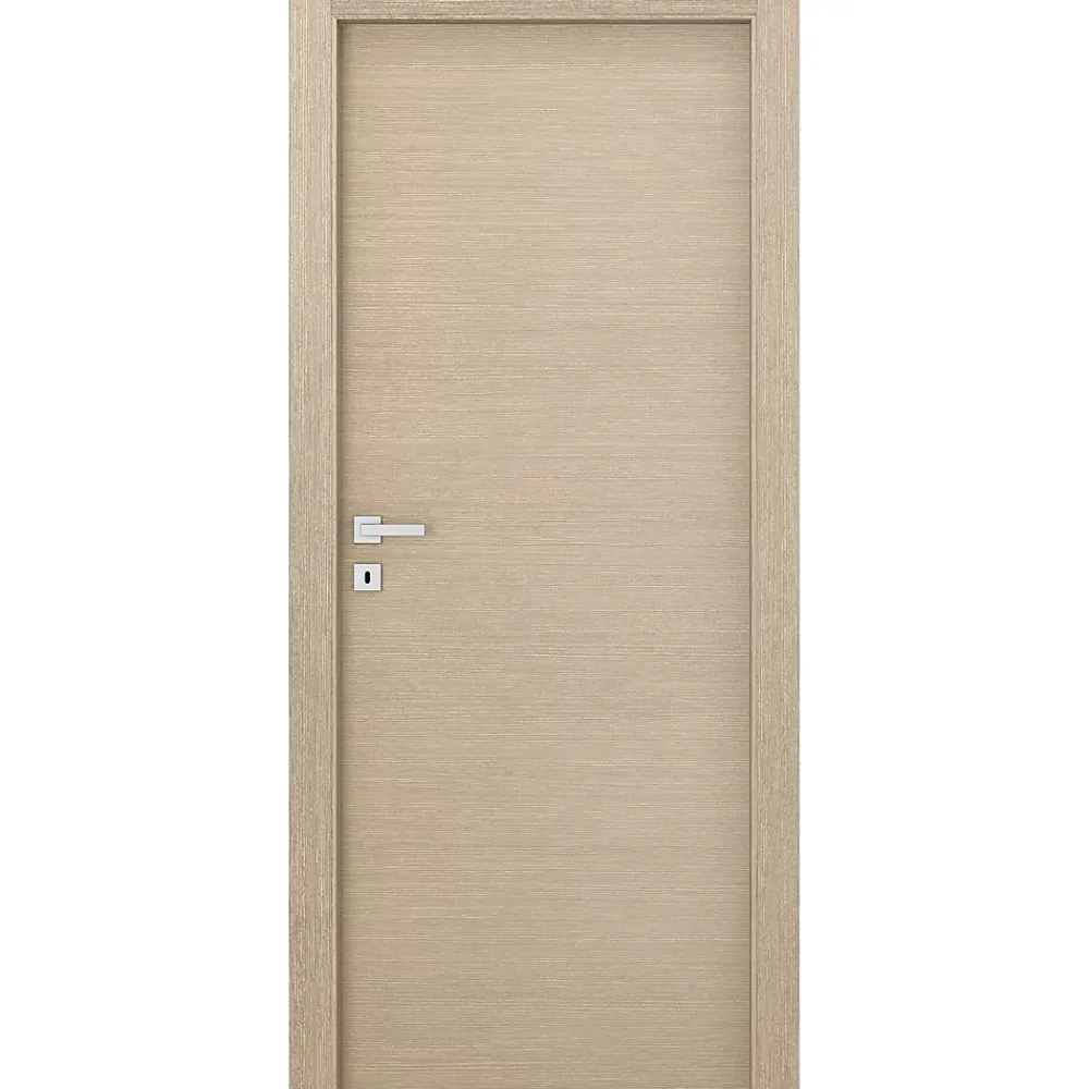 Bloc Porte<Bloc-porte Alexia bois naturel H.204 x l.83 cm, poussant droit