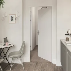 Bloc-porte Alpille blanc H.204 x l.73 cm, réversible- Bloc Porte