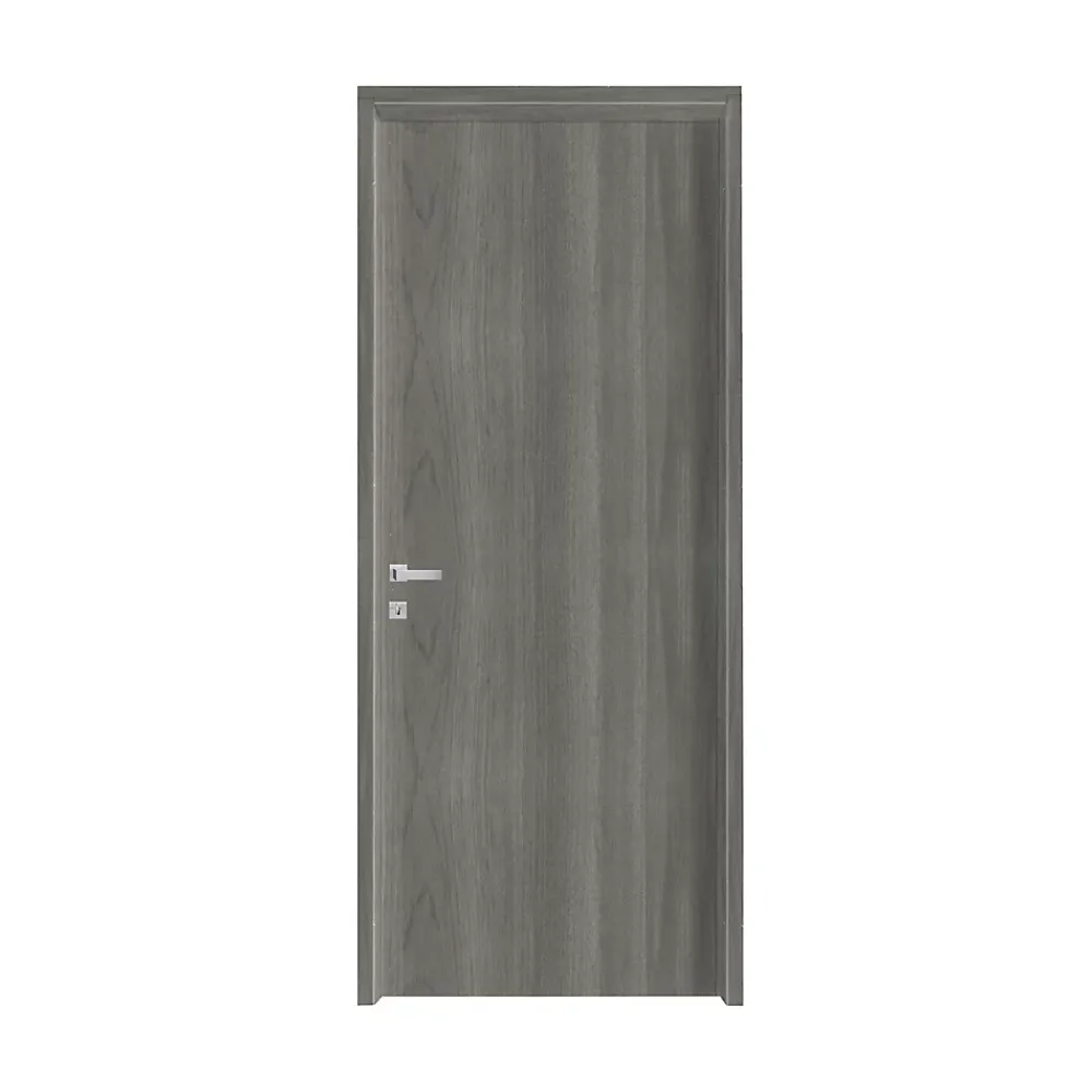 Bloc Porte<Bloc-porte Alpille effet bois gris H.204 x l.73 cm, réversible