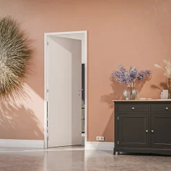 Coulicool Bloc Porte<Bloc-Porte Blanc Laqué Plane H. 204 x l. 73 cm - Poussant Gauche