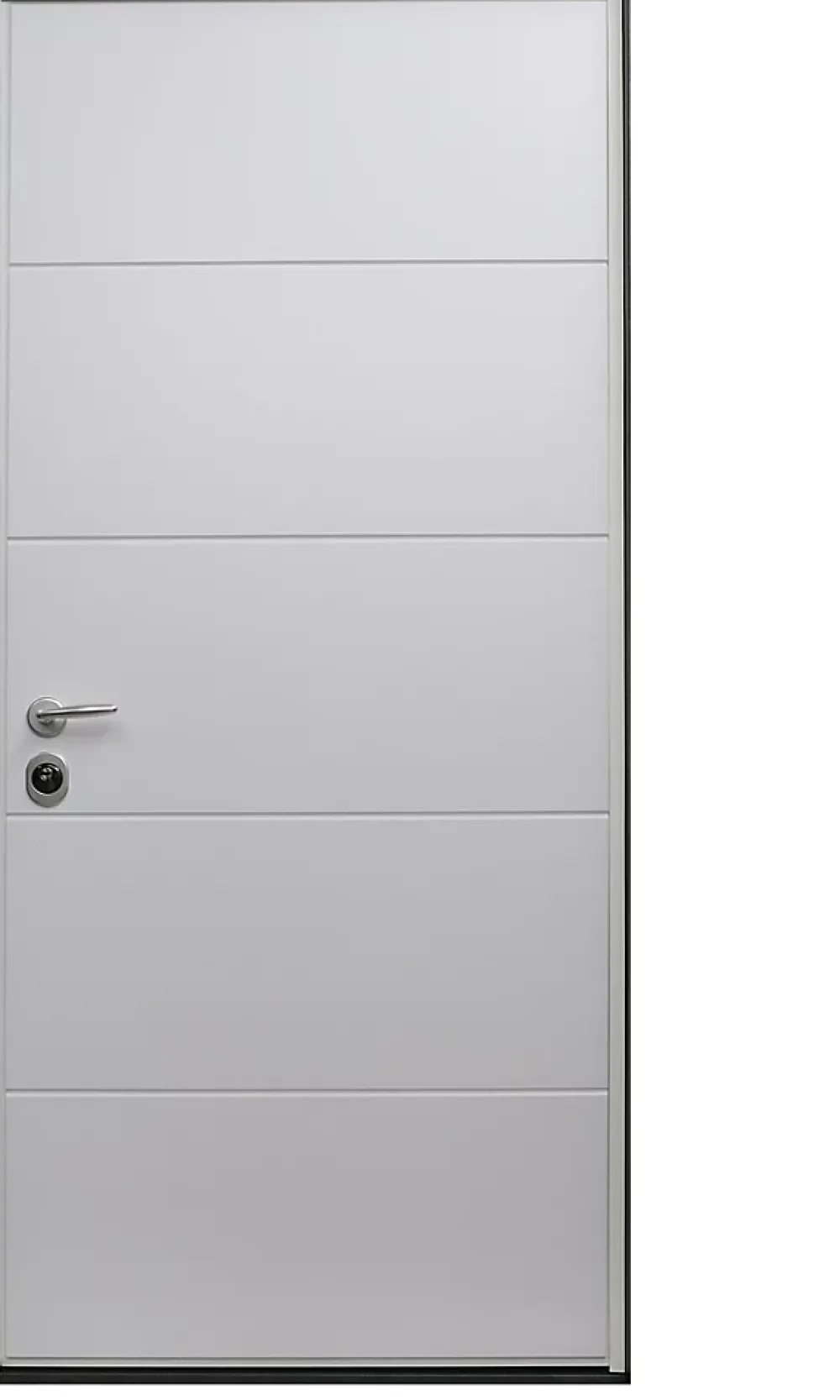 Bloc-porte blindé haute performance blanc H.210 x l.90 cm, poussant droit- Porte D'Entrée