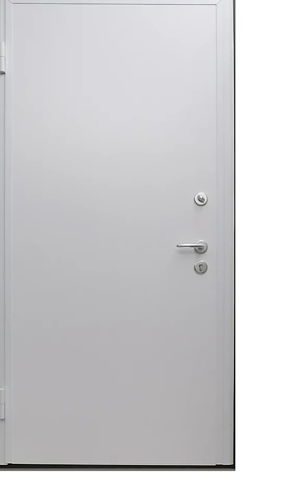 Bloc-porte blindé haute performance blanc H.210 x l.90 cm, poussant droit- Porte D'Entrée