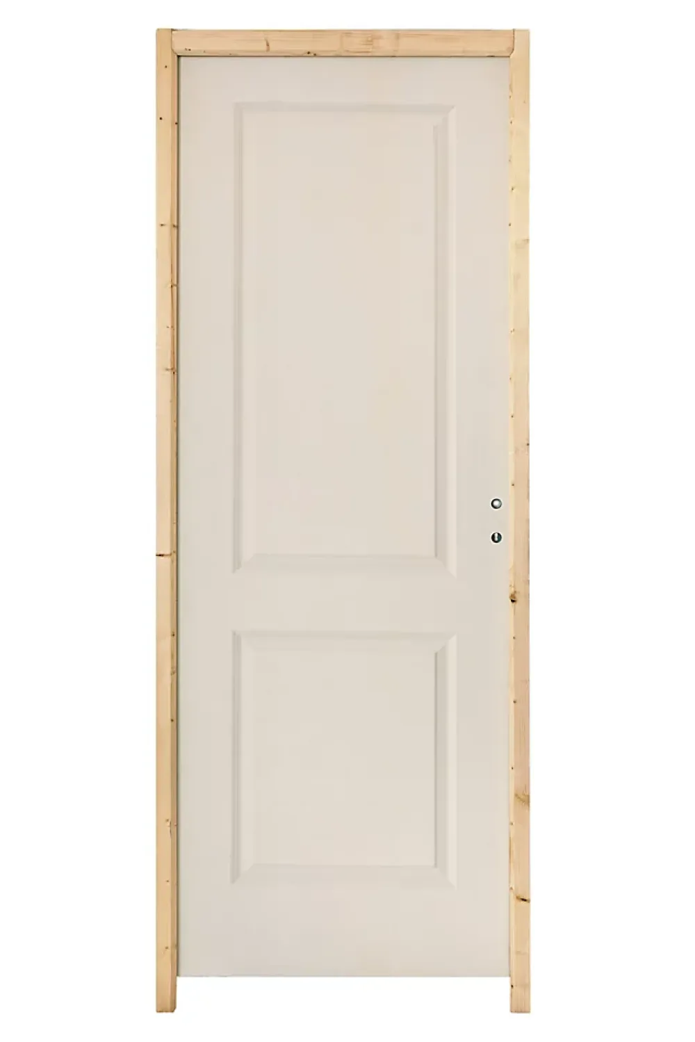 Bloc Porte<Bloc-porte Camargue blanc lisse pro H.204 x l.73 cm, poussant gauche