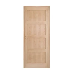 GoodHome Bloc-porte Connemara H.204 x l.73 cm, poussant droit- Bloc Porte