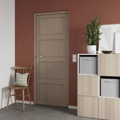 GoodHome Bloc Porte<Bloc-porte Connemara H.204 x l.73 cm, poussant gauche