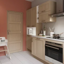 GoodHome Bloc Porte<Bloc-porte Connemara H.204 x l.73 cm, poussant gauche