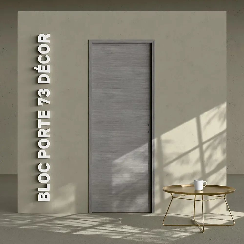Coulicool Bloc Porte<Bloc-Porte Costa Rica H. 204 x l. 73 cm - Poussant Gauche