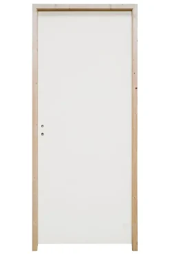 Bloc-porte Coupe feu prépeint H.204 x l.73 cm, poussant droit- Bloc Porte