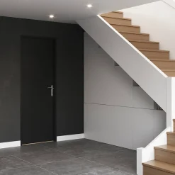 Bloc Porte<Bloc-porte Exmoor prépeint H.204 x l.73 cm, poussant gauche
