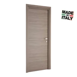 Ekasa Bloc-porte fin de chantier START Noyer, H.204 l.73cm, réversible- Bloc Porte
